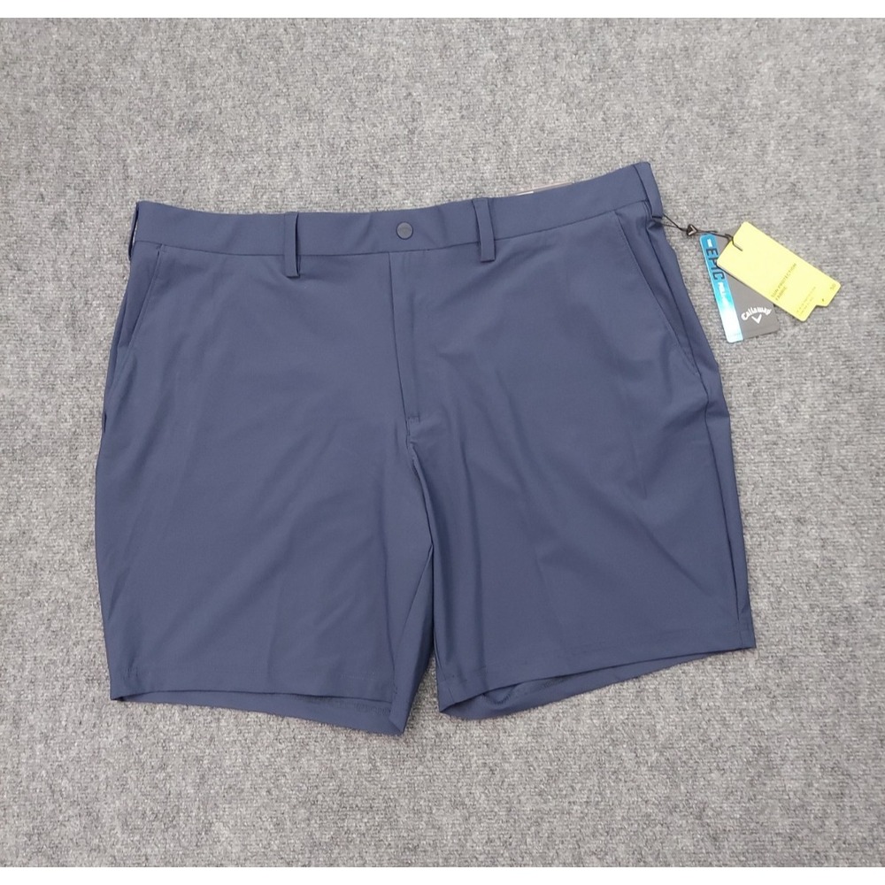 Callaway Golf Shorts Men 40 Blue Sun Protect UPF50 Epic Pull On Active Waistband